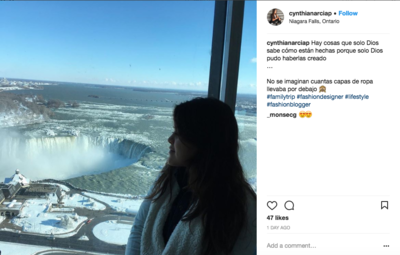 Cataratas del Niágara inician 2018 cubiertas de blanco por la nieve